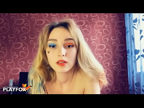 ❤️ Rhoddodd sbectol rhith-realiti hud rhyw gyda Harley Quinn i mi Sluts wrthon ni ❌❤